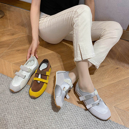Women's Double-Strap Soft-Sole Ballet Mary Jane Flats – product view 3