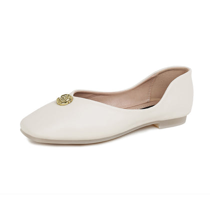 Apricot Women's Camellia Soft-Sole Ballet Flats – product view 6