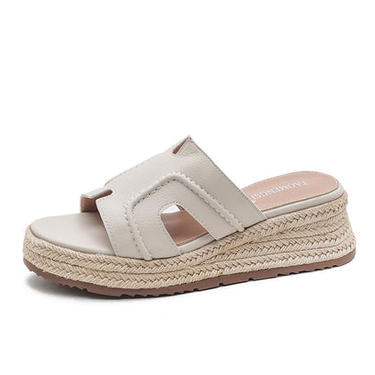 Women's Vintage 6cm Platform Wedge Sandals – product view 5