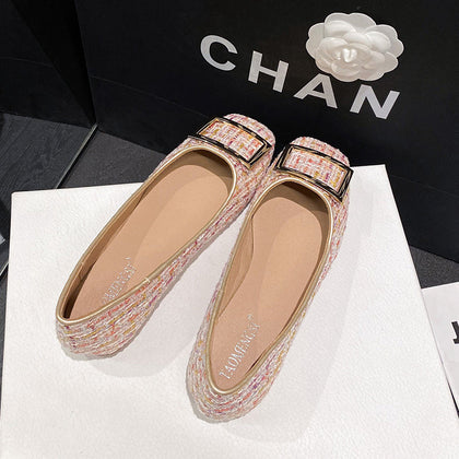 Women's Breathable Soft-Sole Slip-On Flats – product view 2