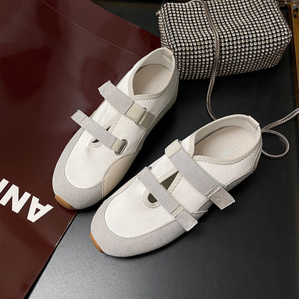 Women's Double-Strap Sporty Ballet Mary Jane Flats – product view 1
