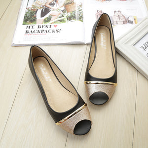 TAOMENGSI Women's Open-Toe Metal Accent Flat Sandals product image 2