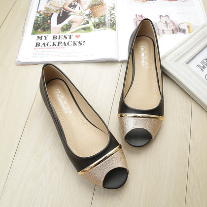 TAOMENGSI Women's Open-Toe Metal Accent Flat Sandals product image 2