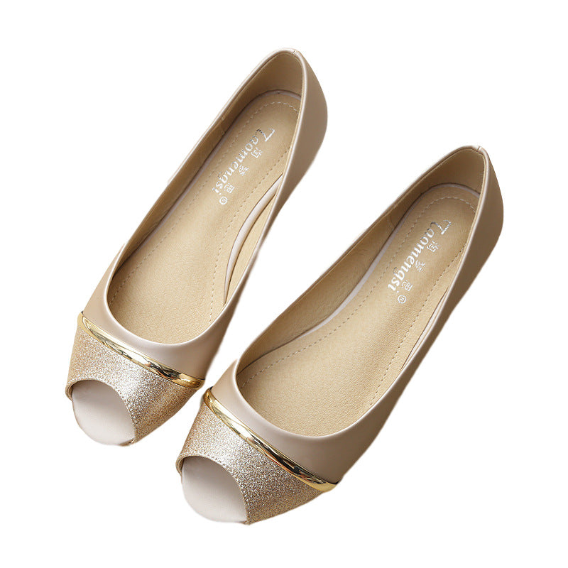 TAOMENGSI Women's Open-Toe Metal Accent Flat Sandals product image 5