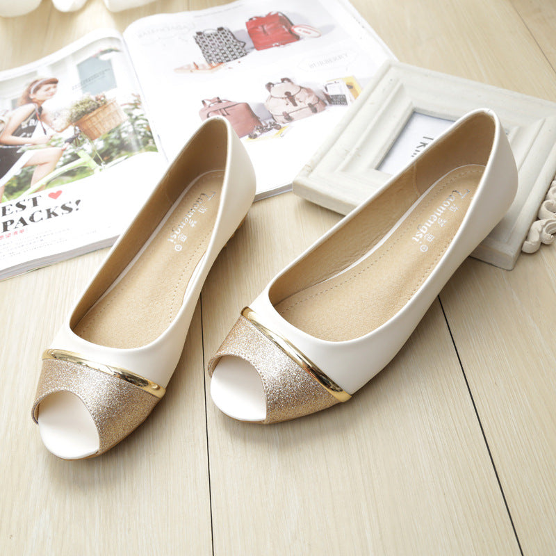 TAOMENGSI Women's Open-Toe Metal Accent Flat Sandals product image 3