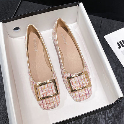 Women's Breathable Soft-Sole Slip-On Flats – product view 1