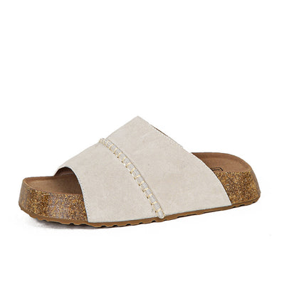 Women's Cork Footbed Platform Slide Sandals – product view 5