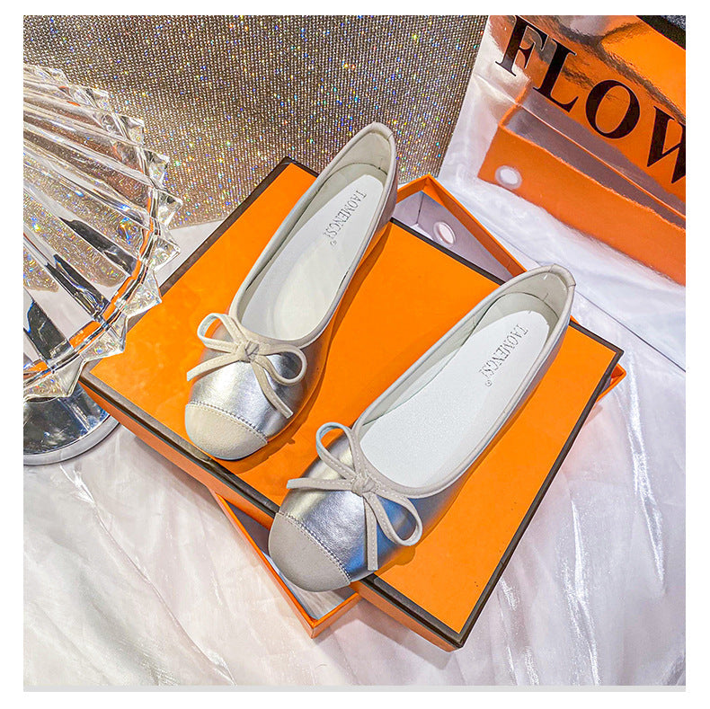 Women's Square-Toe Bow Chunky Heel Pumps detail image 11