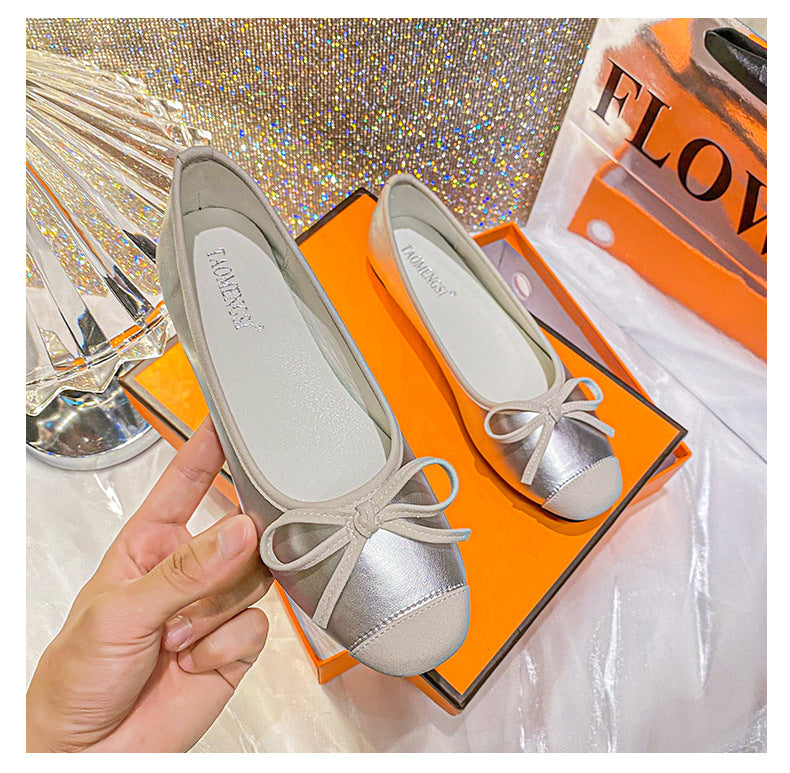 Women's Square-Toe Bow Chunky Heel Pumps detail image 12